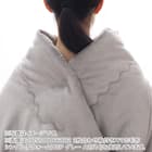 2枚合わせ そで付き スマホ毛布(NウォームWSP グレー A25) 17枚目画像