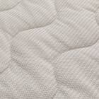 両面使える 敷きパッド セミダブル(ふわふわワッフル A25 モカ) 11枚目画像