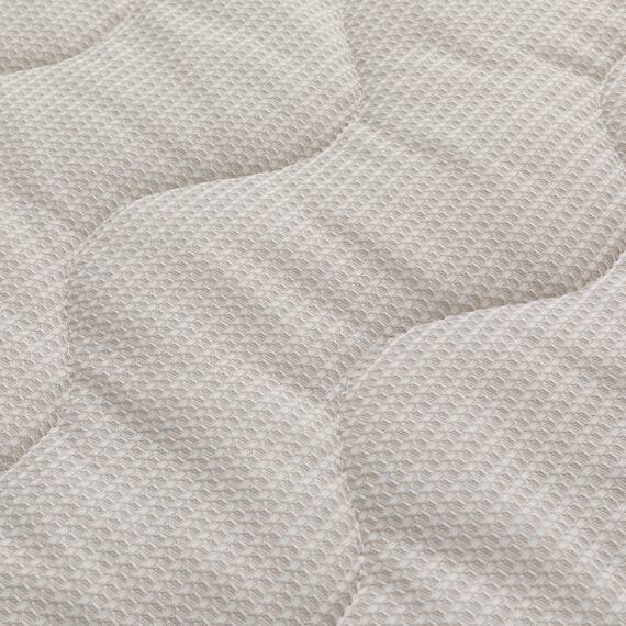 両面使える 敷きパッド セミダブル(ふわふわワッフル A25 モカ) 11枚目画像