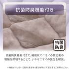 超保湿 静電気が起きにくい しっとり ピローパッド(Nモイスト A25 グレイッシュローズ)【ネット特別商品】 4枚目画像