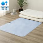 珪藻土・備長炭入り洗える除湿シート シングル(ブルー T5) 1枚目画像