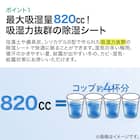 珪藻土・備長炭入り洗える除湿シート セミダブル(ブルー T5) 9枚目画像