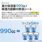 珪藻土・備長炭入り洗える除湿シート ダブル(ブルー T5) 9枚目画像