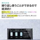 珪藻土・備長炭入り洗える除湿シート ダブル(ブルー T5) 12枚目画像