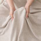 タオルケット ダブル(オーガニックコットン混 OG2 T01 モカ)【ネット特別商品】 11枚目画像