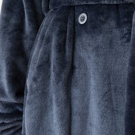 すっぽり収納 着る毛布(NウォームWSPエリ付きミドルNV) 13枚目画像