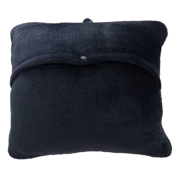 すっぽり収納 着る毛布(NウォームWSPエリ付きミドルNV) 16枚目画像