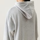 すっぽり収納 着る毛布(NウォームSPフード付きロングDGYLKR) 14枚目画像