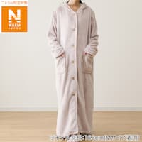 すっぽり収納 着る毛布(NウォームSPフード付きロング RO M)