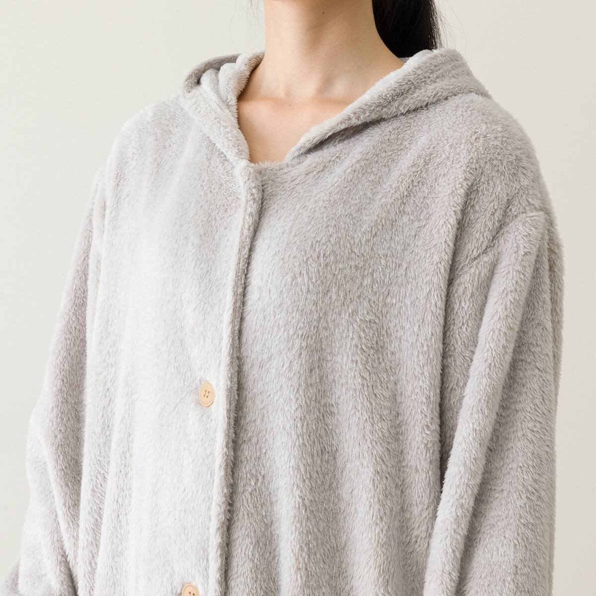 すっぽり収納 着る毛布(NウォームSPフード付きロングLMO L) | ニトリ