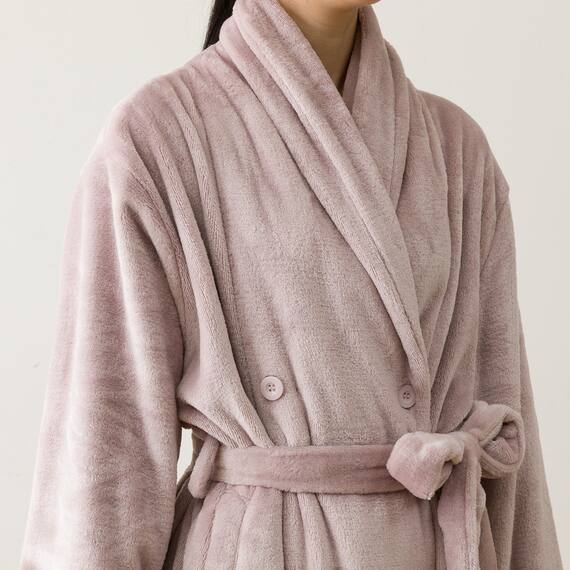 すっぽり収納 着る毛布(NウォームWSPエリ付きロングRO M) 12枚目画像