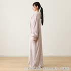 すっぽり収納 着る毛布(NウォームWSP フード付き ロングRO M) 8枚目画像