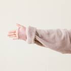 すっぽり収納 着る毛布(NウォームWSP フード付き ロングRO M) 13枚目画像