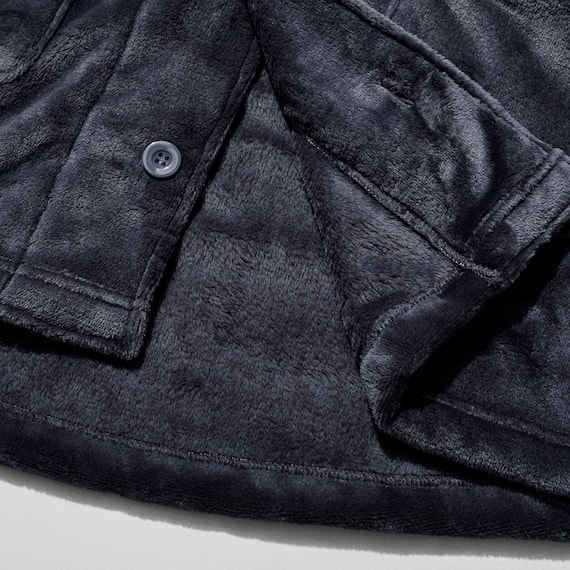 MEN着る毛布パジャマセット(NウォームWSPneNV L) 4枚目画像