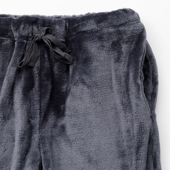 MEN着る毛布パジャマセット(NウォームWSPneNV L) 8枚目画像