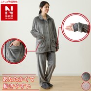 WOMEN着る毛布パジャマセット(NウォームWSP)