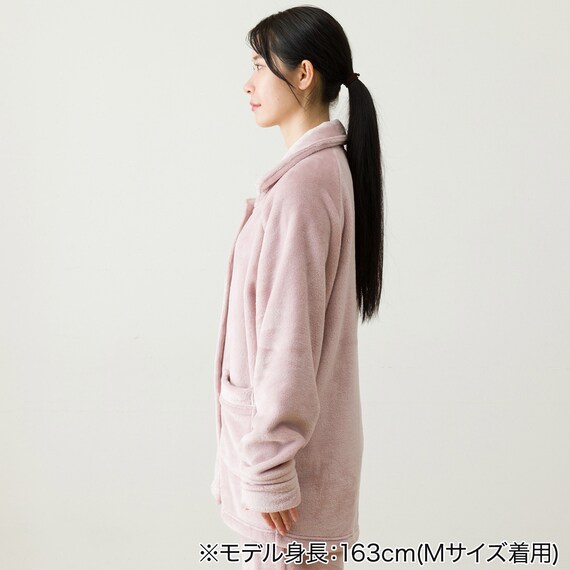 WOMEN着る毛布パジャマセット(NウォームWSPRO L) 6枚目画像