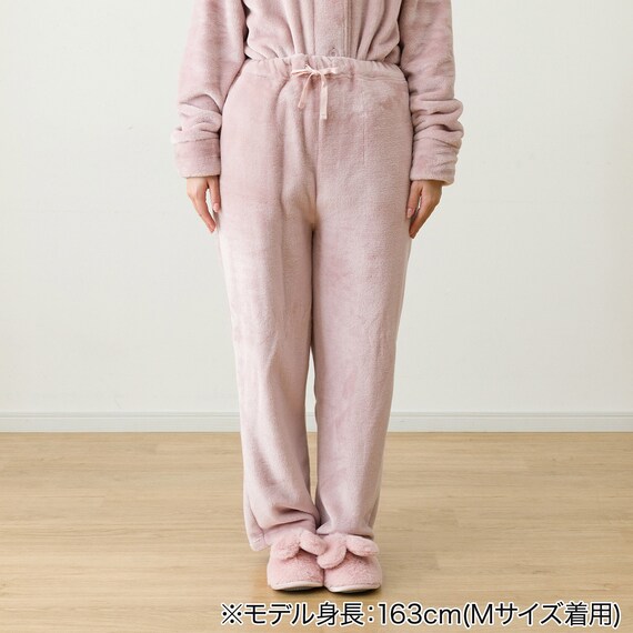 WOMEN着る毛布パジャマセット(NウォームWSPRO L) 13枚目画像