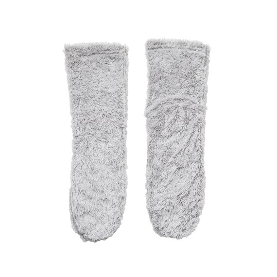 着る毛布 ゆる履きソックス(NウォームSPGY2123S) 2枚目画像