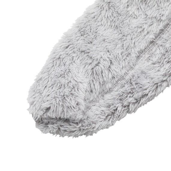 着る毛布 ゆる履きソックス(NウォームSPGY2123S) 4枚目画像