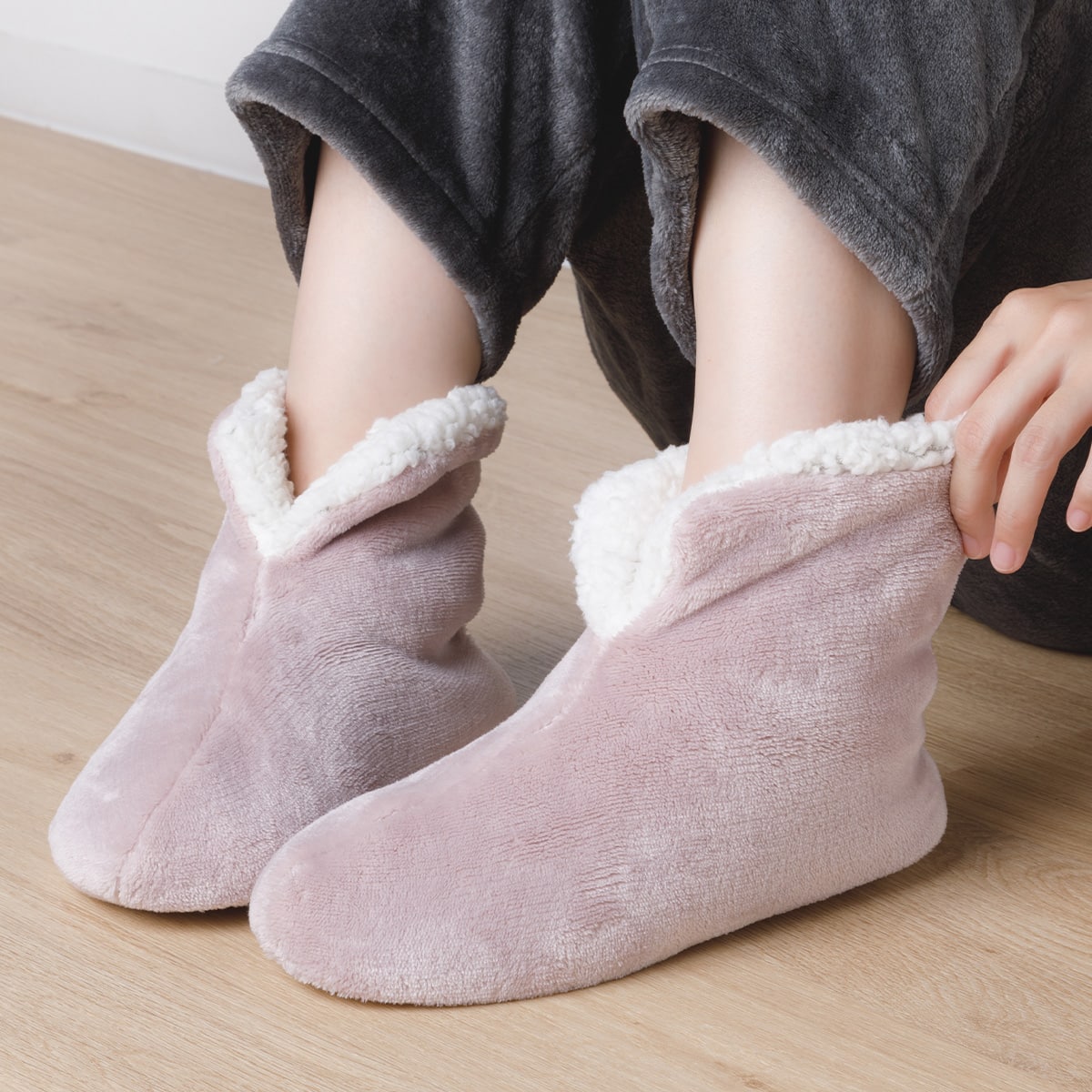 ボリューム着る毛布 ソックス(NウォームWSP RO M) | ニトリネット