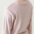 WOMEN ソフトベロア上下セット(Nウォーム neRO M) 8枚目画像