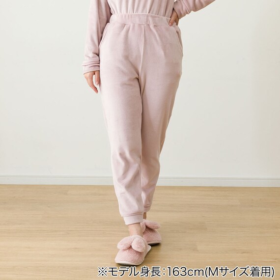 WOMEN ソフトベロア上下セット(Nウォーム neRO M) 11枚目画像