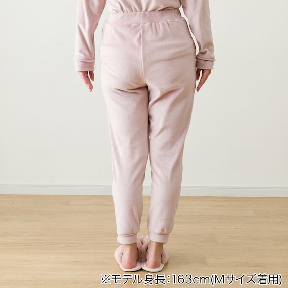 WOMEN ソフトベロア上下セット(Nウォーム neRO M) 13枚目画像