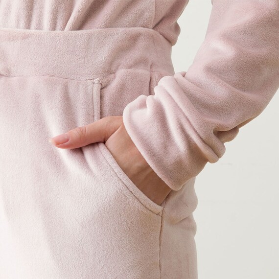 WOMEN ソフトベロア上下セット(Nウォーム neRO M) 14枚目画像