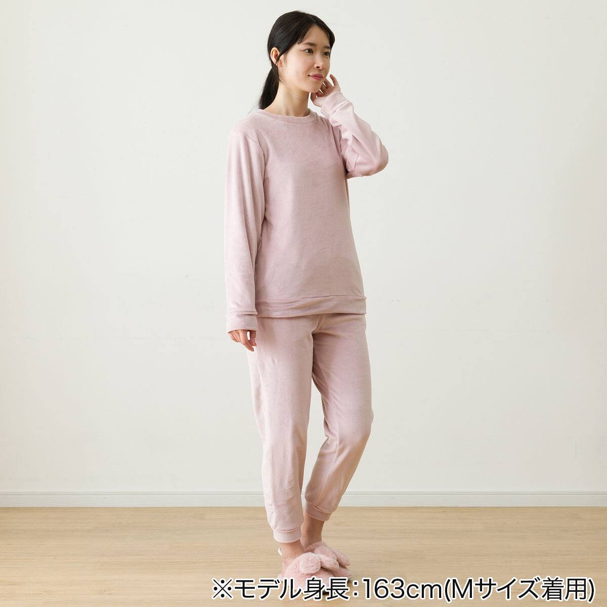 WOMEN ソフトベロア上下セット(Nウォーム neRO L) | ニトリネット