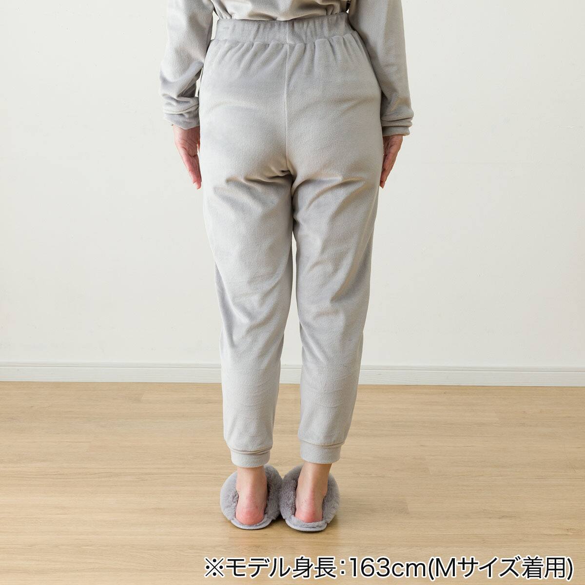 WOMEN ソフトベロア上下セット(Nウォーム neGY M) | ニトリネット