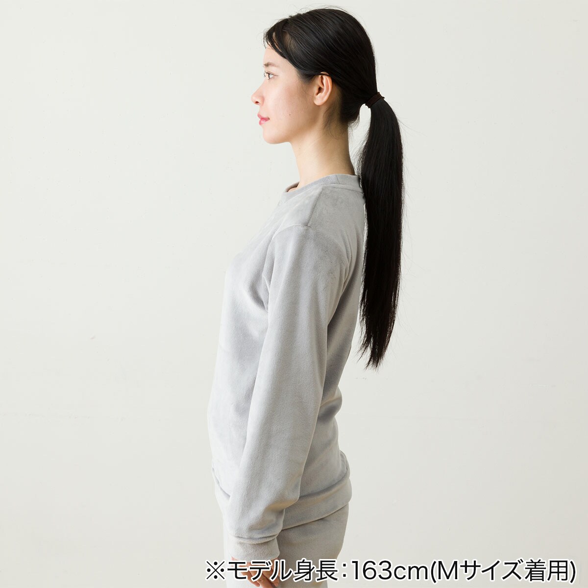 WOMEN ソフトベロア上下セット(Nウォーム neGY L) | ニトリネット