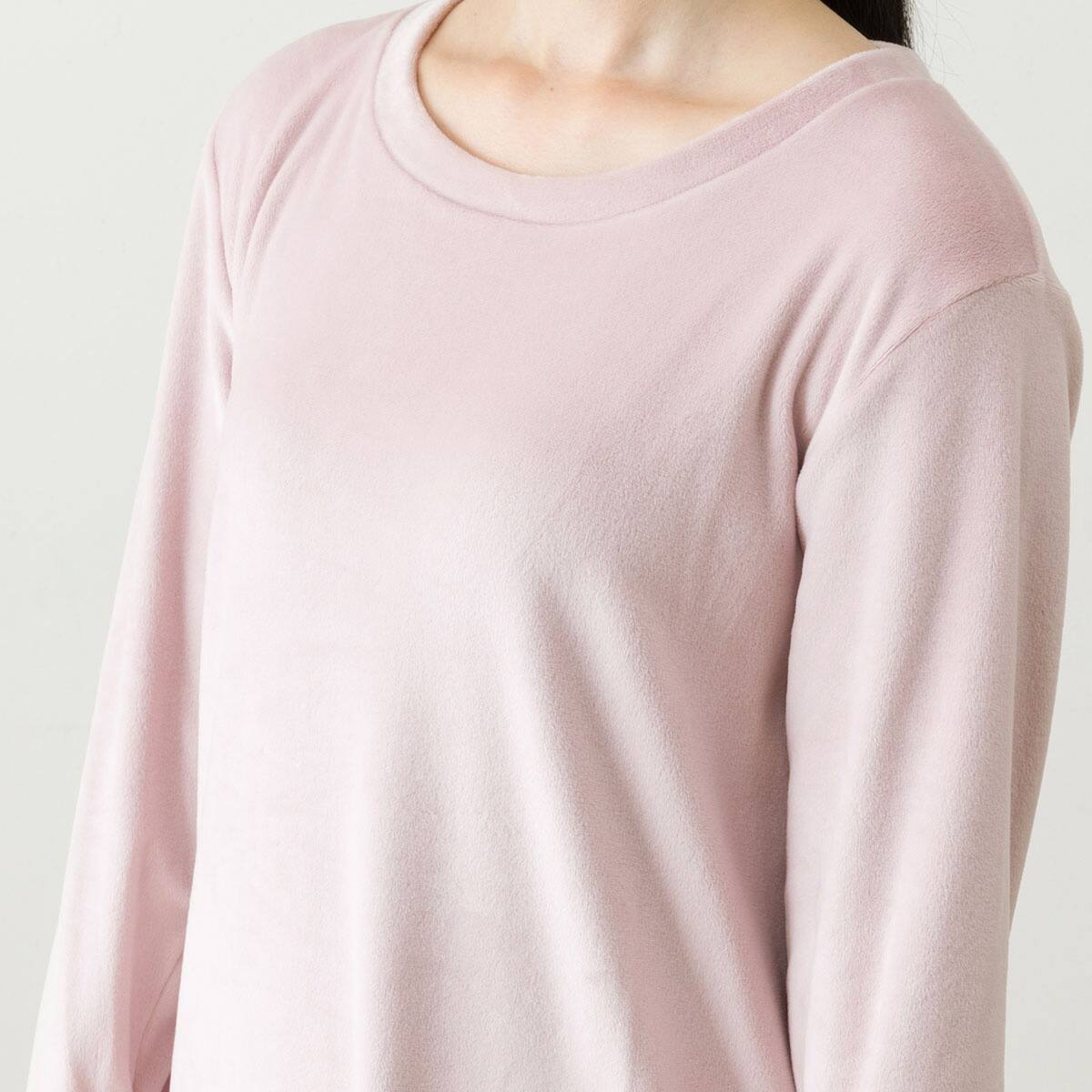 WOMEN ソフトベロアチュニック&レギンスセット(Nウォーム neROL-LL