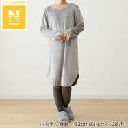 WOMEN ソフトベロアチュニック&レギンスセット(Nウォーム ne)