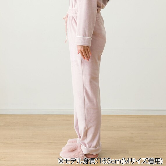 WOMEN ソフトベロア パジャマセット(Nウォーム neROM) 13枚目画像