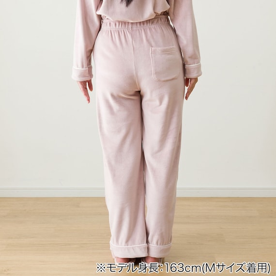 WOMEN ソフトベロア パジャマセット(Nウォーム neROM) 14枚目画像