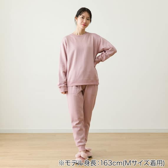 WOMENソフトスウェットセット(NウォームSP RO L) 2枚目画像