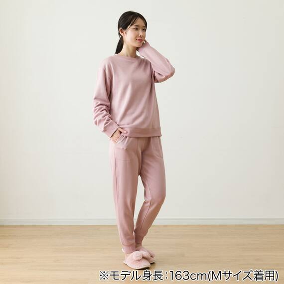 WOMENソフトスウェットセット(NウォームSP RO L) 3枚目画像