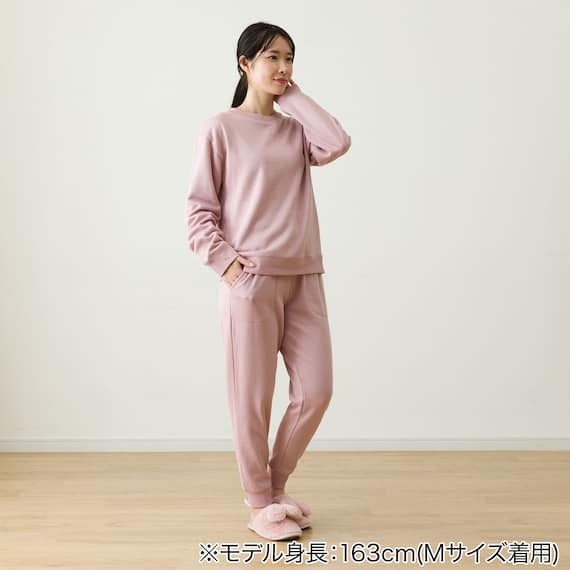 WOMENソフトスウェットセット(NウォームSP RO L) 3枚目画像