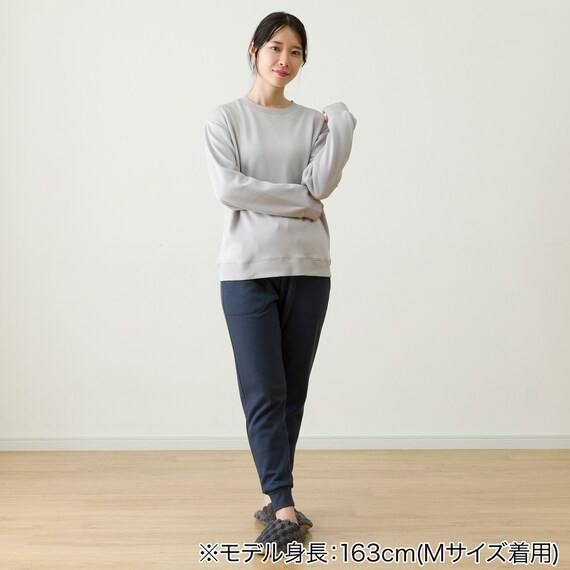 WOMENソフトスウェットセット(NウォームSP GYLL) 2枚目画像