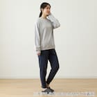 WOMENソフトスウェットセット(NウォームSP GYLL) 3枚目画像