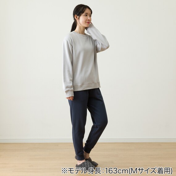 WOMENソフトスウェットセット(NウォームSP GYLL) 3枚目画像