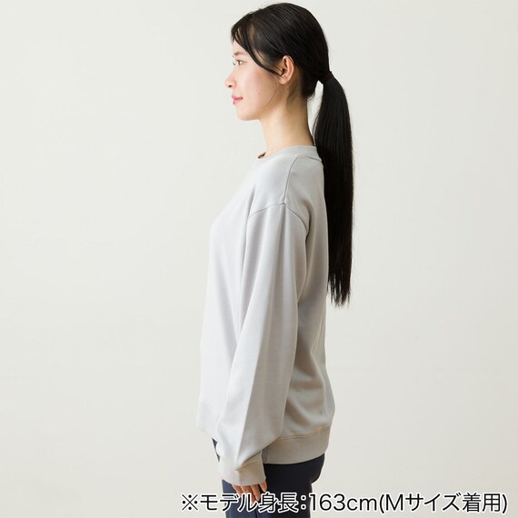 WOMENソフトスウェットセット(NウォームSP GYLL) 6枚目画像