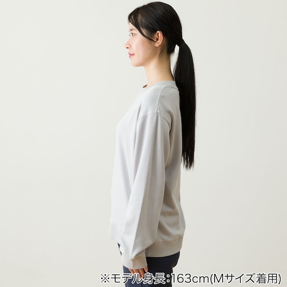 WOMENソフトスウェットセット(NウォームSP GYLL) 6枚目画像