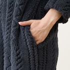 WOMEN ケーブルワンピース (NウォームWSPケーブルNV L-LL) 8枚目画像