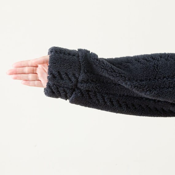 WOMEN ケーブルワンピース (NウォームWSPケーブルNV L-LL) 9枚目画像