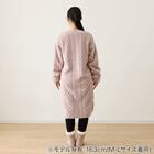 WOMEN ケーブルワンピース (NウォームWSPケーブルRO L-LL) 5枚目画像