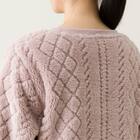 WOMEN ケーブルワンピース (NウォームWSPケーブルRO L-LL) 7枚目画像