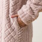 WOMEN ケーブルワンピース (NウォームWSPケーブルRO L-LL) 8枚目画像