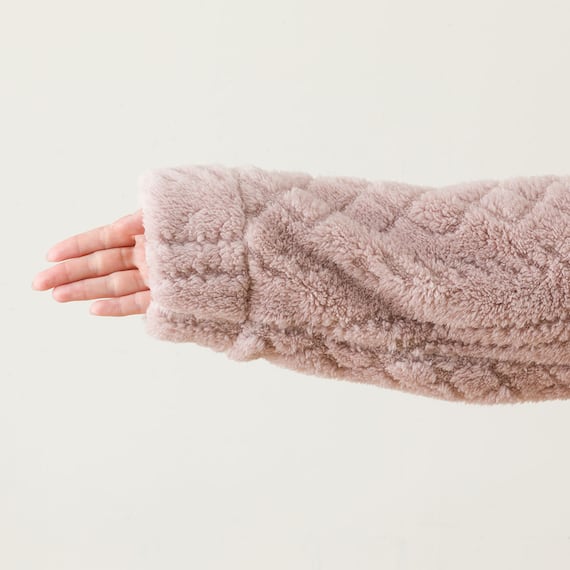 WOMEN ケーブルワンピース (NウォームWSPケーブルRO L-LL) 9枚目画像